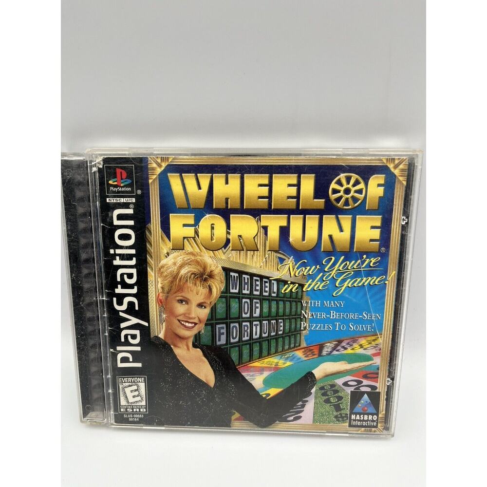 Wheel of Fortune PS1 PlayStation 1 - Complete CIB ML300